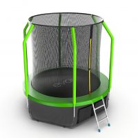 Батут EVO JUMP Cosmo 6ft (Green) с нижней сеткой